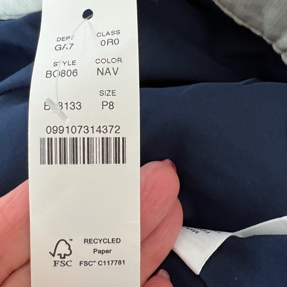 NWT J CREW Petite Linem Blend Sydney Pant 👖 - Picture 5 of 7